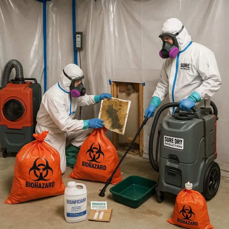 Contaminated Water Handling Protocols process in Milroy, PA
