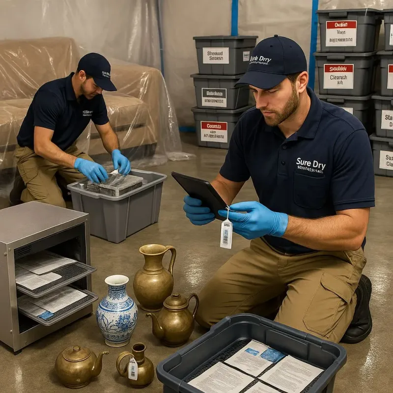 Content Protection and Restoration process in Milroy, PA