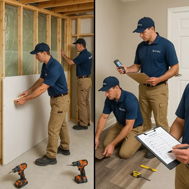 Repairs and Reconstruction process in Milroy, PA