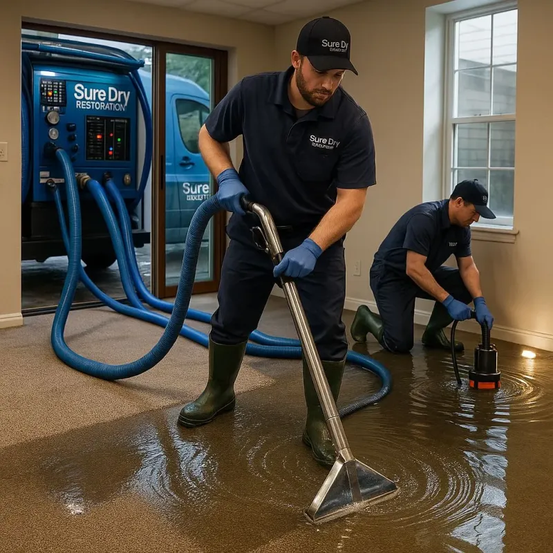 Water Extraction and Removal process in Milroy, PA